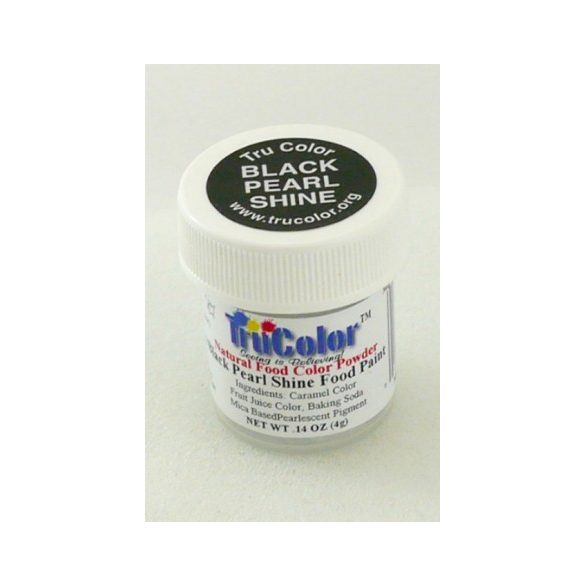 TruColor plant based food colouring - Shining pearl black AB 7g