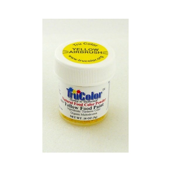 TruColor plant-based food colouring - Yellow AB 7g