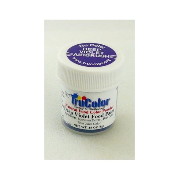 TruColor Plant-based food colouring - Deep violet AB 8g