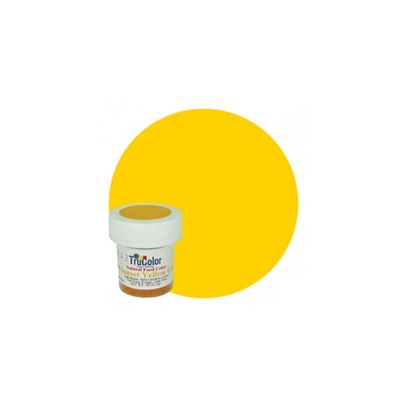 TruColor növényi alapú ételszínezék - Napsütés sárga 10g