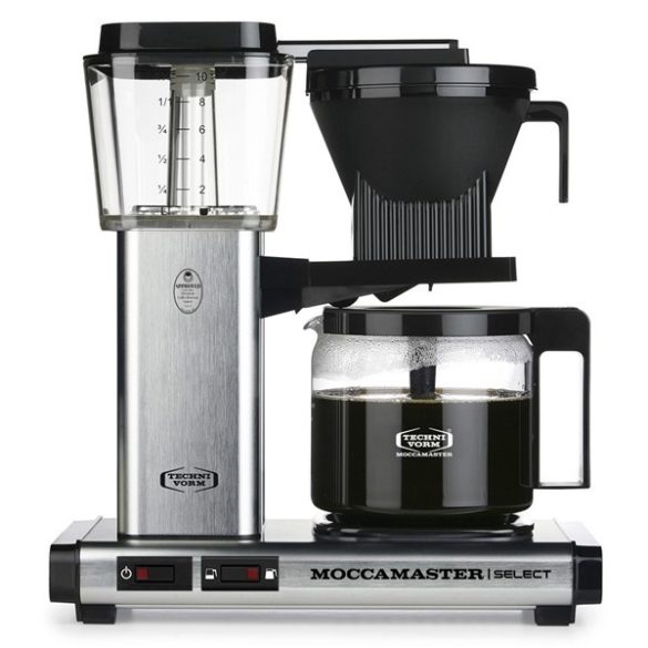 Moccamaster KBG 741 Select filteres kávéfőző - polírozott fém