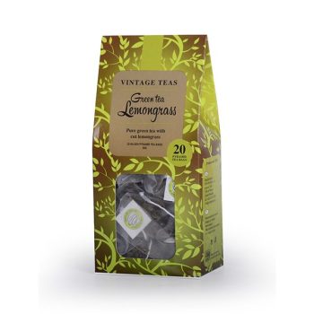 Vintage Teas zöld tea citromfűvel 20 db piramis filter 50 g
