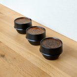 Origami Cupping Cups 6 pieces - black/white