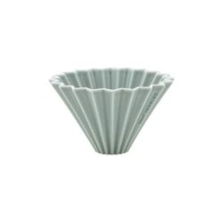 Origami ceramic dripper S - matt grey