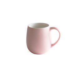   Origami Aroma Barrel porcelain mug 320 ml - white/pink blue/turquoise