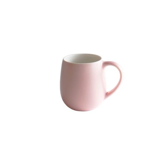 Origami Aroma Barrel porcelain mug 320 ml - white/pink blue/turquoise