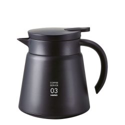   Hario Insulated Stainless Steel Server PLUS V60-03 black - 800ml