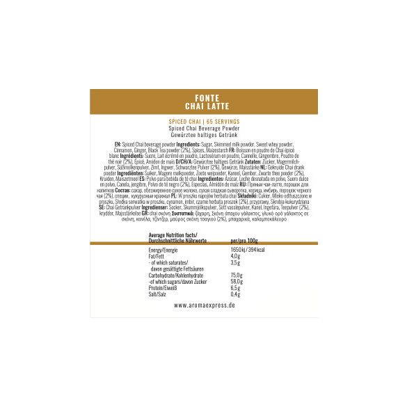 Fonte spicy chai 250g