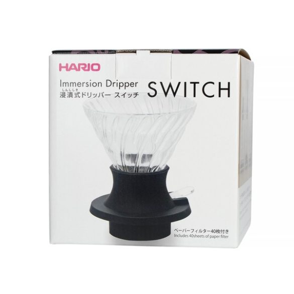 Hario Immersion Switch Dripper V60-02 + 40 db filter