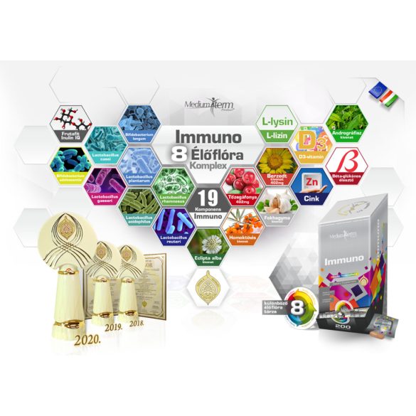 NICS Medium-term Product Immuno + Inulin + élőflóra