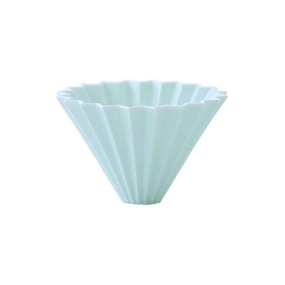 Origami ceramic dripper M - white