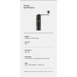 Timemore Chestnut S3 kézi kávédaráló - zöld