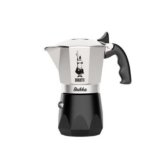Bialetti New Brikka 4 csészés kotyogós kávéfőző 200ml