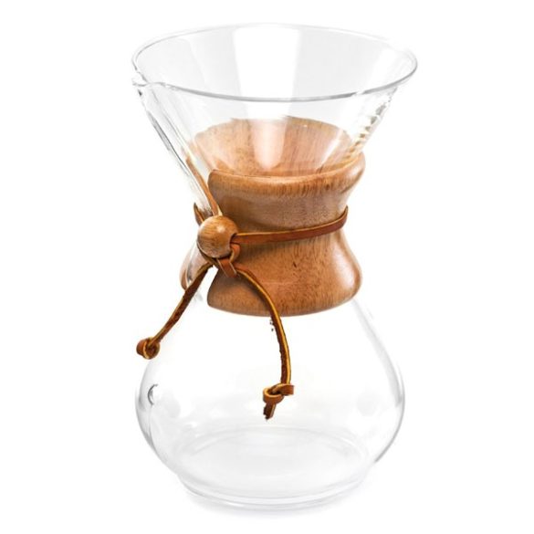 Chemex klasszikus kávékészítő üvegedény 10 csészés