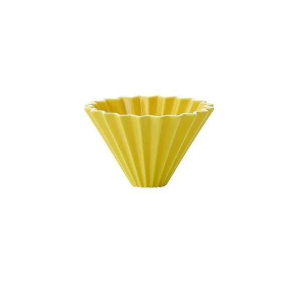 Origami kerámia csepegtető S - sárga