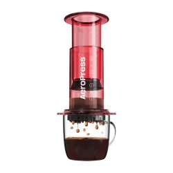 AeroPress Clear coffee maker - blue/red/purple/pink/smoke