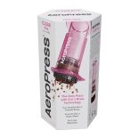 AeroPress Clear coffee maker - blue/red/purple/pink/smoke