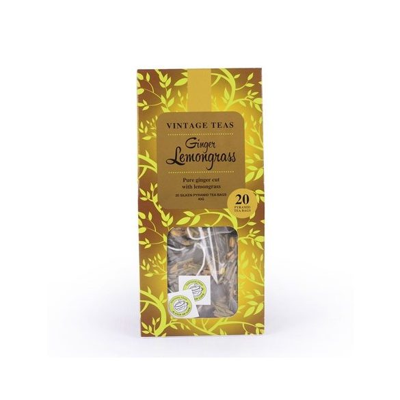 Vintage Teas ginger lemongrass 20 pcs pyramid filter 40 g