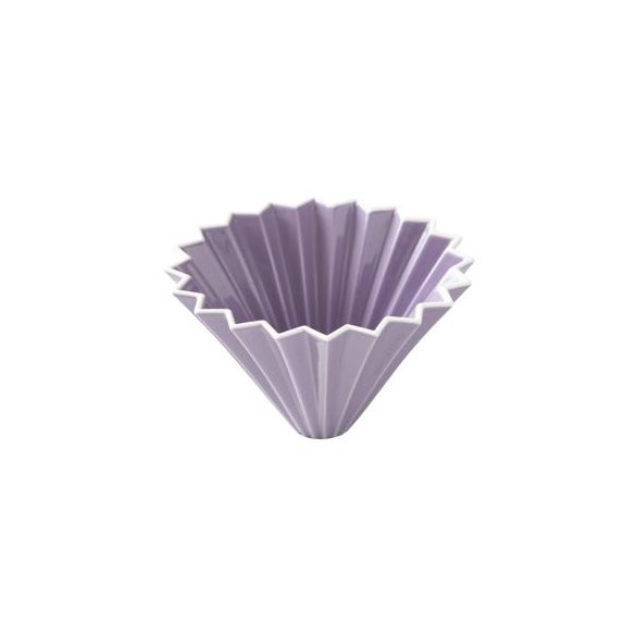 Origami ceramic dripper M - purple