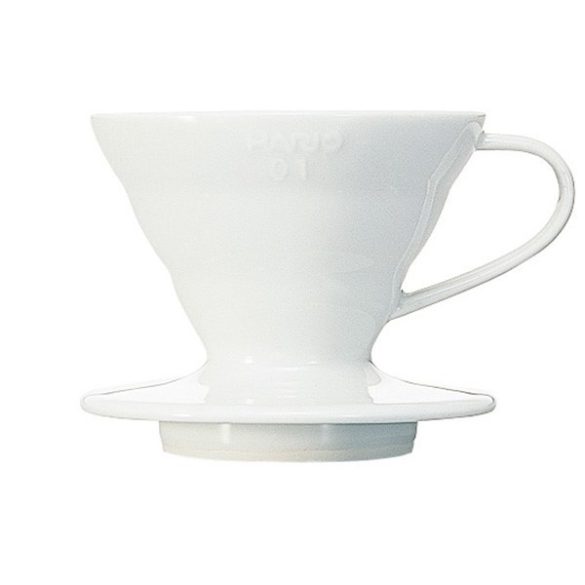Hario V60-01 ceramic drip tray - white