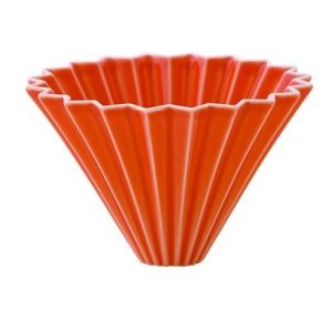 Origami ceramic dripper M - orange
