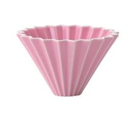Origami ceramic dripper S - pink