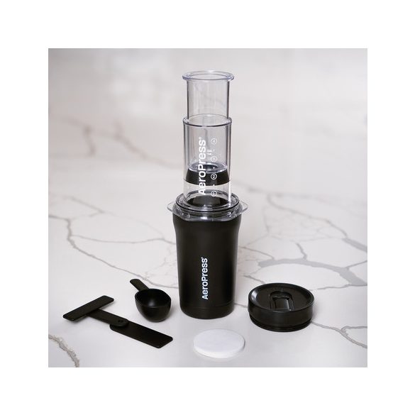 AeroPress Go Plus kávékészítő - fekete