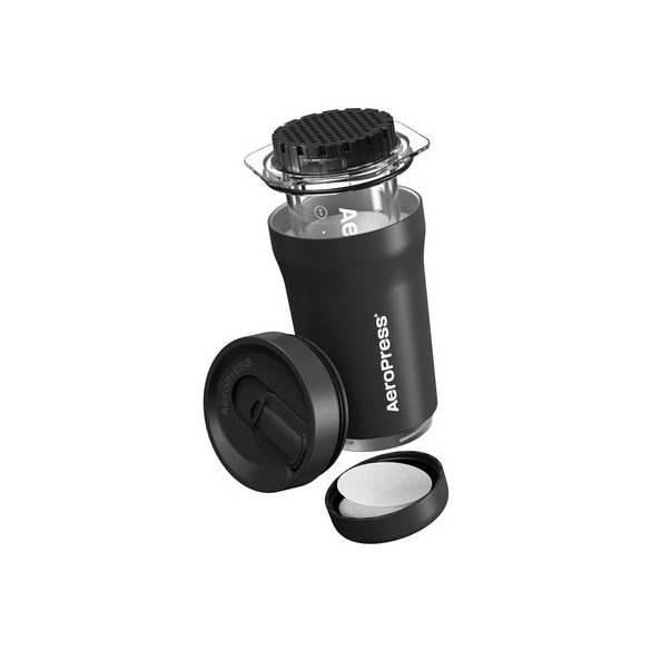 AeroPress Go Plus kávékészítő - fekete