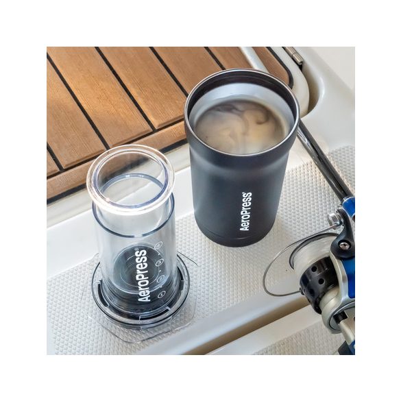 AeroPress Go Plus kávékészítő - fekete