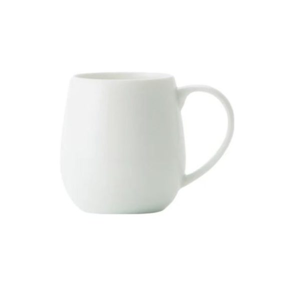 Origami Aroma Barrel porcelain mug 320 ml - White / Mat beige / Mat Green / Black / Orange / Turquise