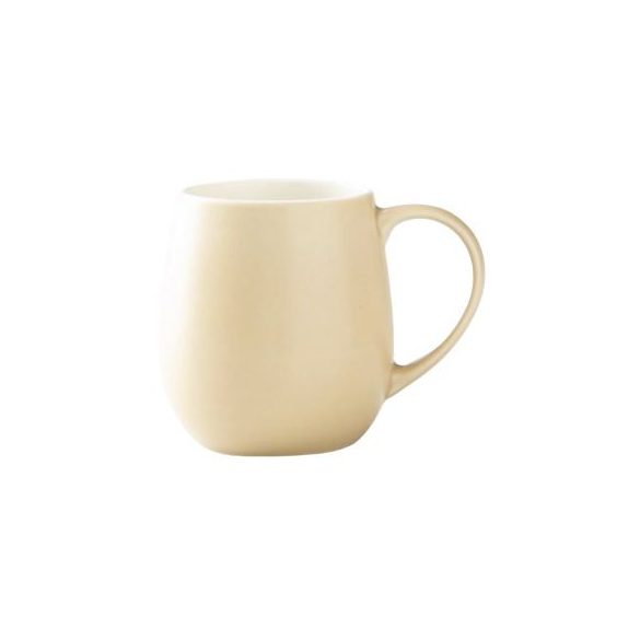 Origami Aroma Barrel porcelain mug 320 ml - White / Mat beige / Mat Green / Black / Orange / Turquise