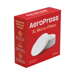 Balenie mikrofiltrov AeroPress XL 200 ks
