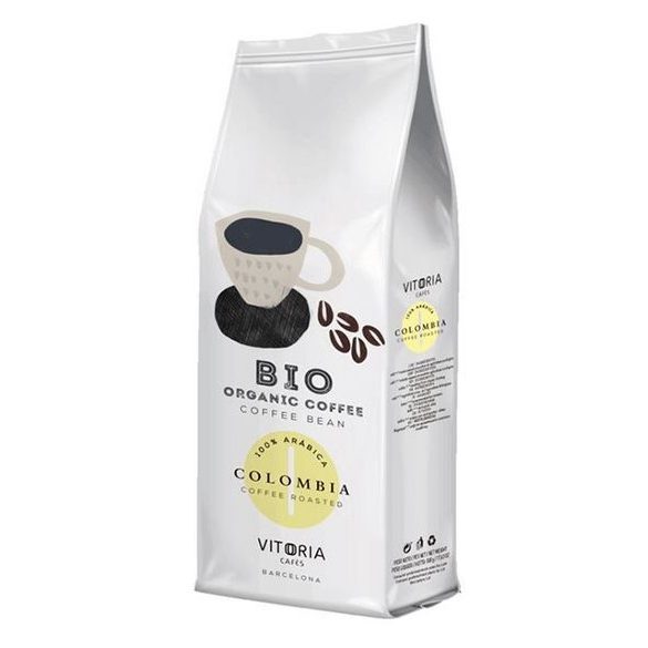 Vitoria Organic Colombia szemes kávé 500g