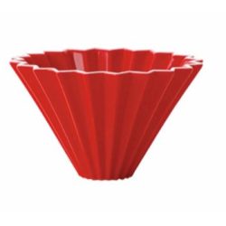 Origami ceramic dripper S - red