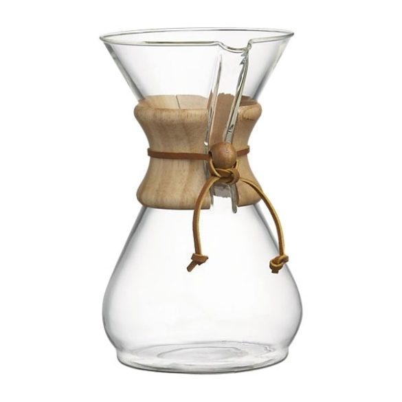 Chemex klasszikus kávékészítő üvegedény 8 csészés