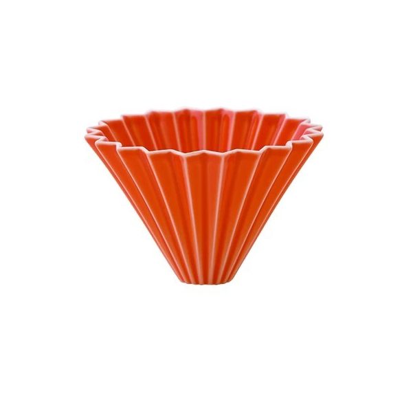 Origami ceramic dripper S - orange/pink/red/matte colours/brown...etc.
