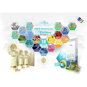 NICS One Year Product KID's multivitamin + Inulin + élőflóra szájban oldódó granulátum
