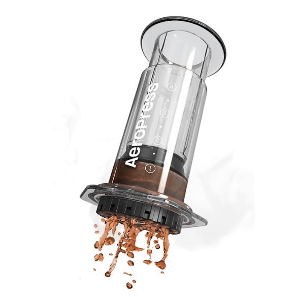 AeroPress coffee maker - transparent 