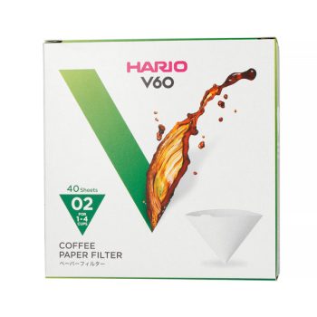 Hario V60-02 dobozos filterpapír fehér 40 db