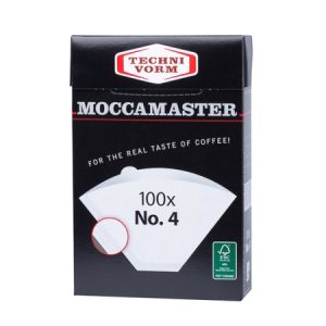 Moccamaster #4 white 100 filter paper
