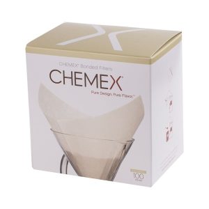 Chemex white square filter paper 6/8/10 cups 100 pcs