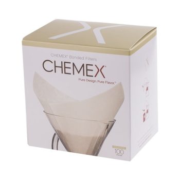 Chemex fehér négyzet alakú filter papír 6/8/10 csészés 100 db