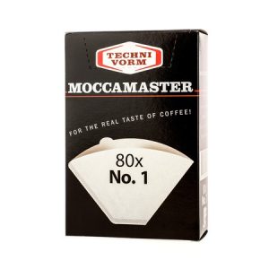 Moccamaster #1 white 80 filter paper