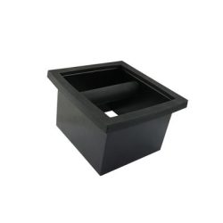   Rhino Coffee Gear Square Knock Chute - countertop knock chute 