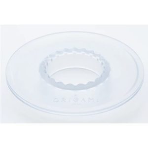 Origami plastic drip holder 