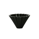 Origami ceramic dripper M - black