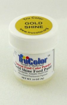 TruColor növényi alapú ételszínezék - Ragyogó arany AB 6g
