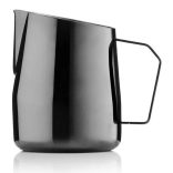 Barista & Co Dial In milk jug 600ml black pearl