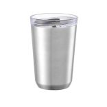 Kinto To Go Tumbler with Plug 360ml - black/white/pink