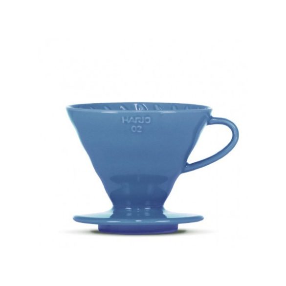 Hario V60-02 kerámia csepegtető - zöld/sárga/világoskék/lila + 40 szűrő